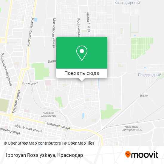 Карта Ipbroyan Rossiyskaya
