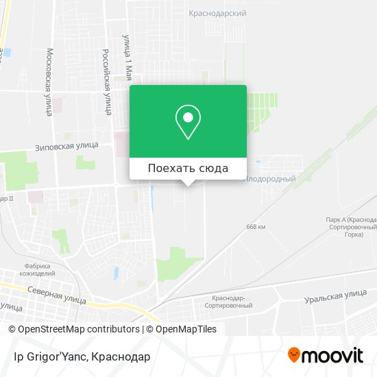 Карта Ip Grigor'Yanc