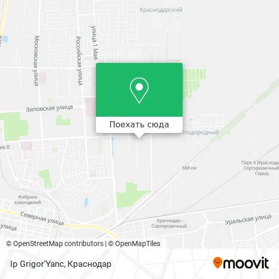 Карта Ip Grigor'Yanc