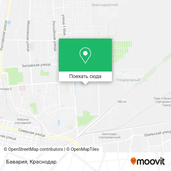 Карта Бавария