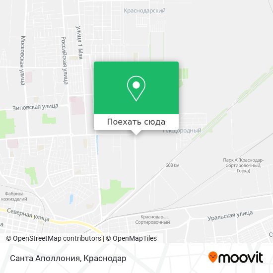 Карта Санта Аполлония