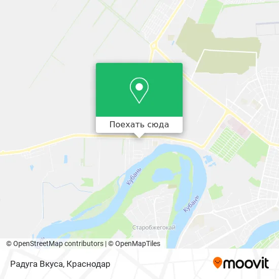 Карта Радуга Вкуса