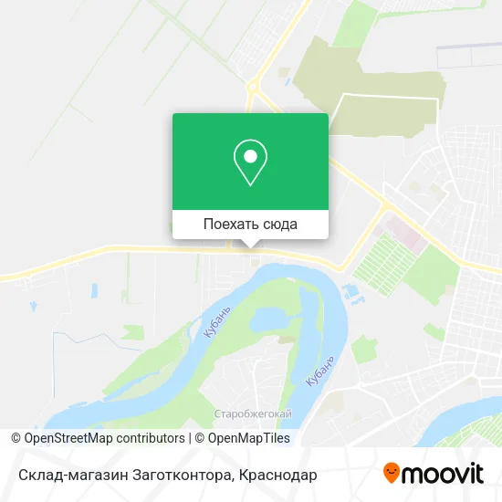 Карта Склад-магазин Заготконтора