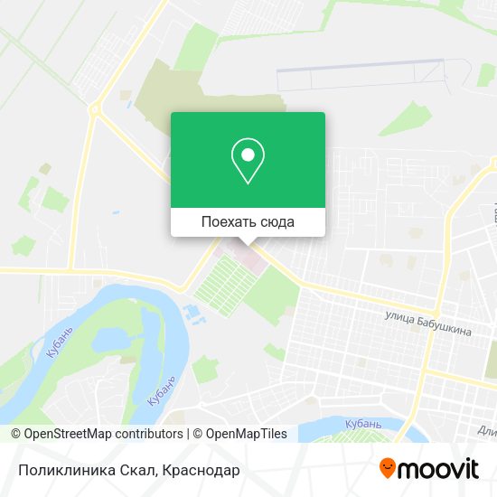 Карта Поликлиника Скал