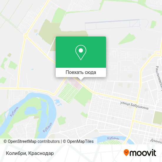 Карта Колибри