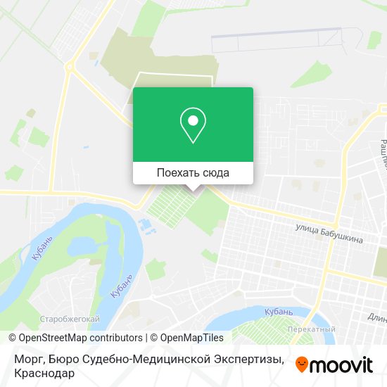 Карта Морг, Бюро Судебно-Медицинской Экспертизы