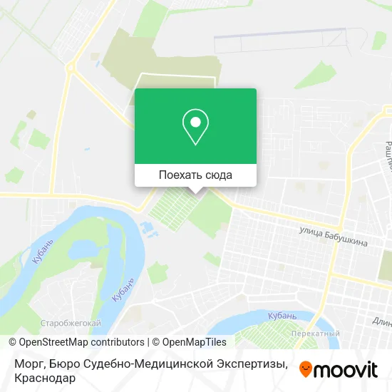 Карта Морг, Бюро Судебно-Медицинской Экспертизы