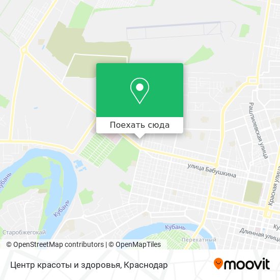 Карта Центр красоты и здоровья