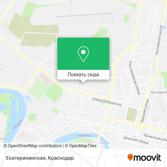 Карта Екатерининская