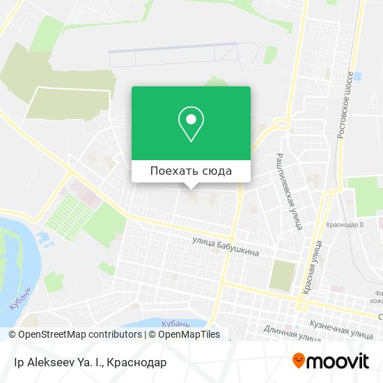 Карта Ip Alekseev Ya. I.