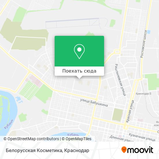 Карта Белорусская Косметика