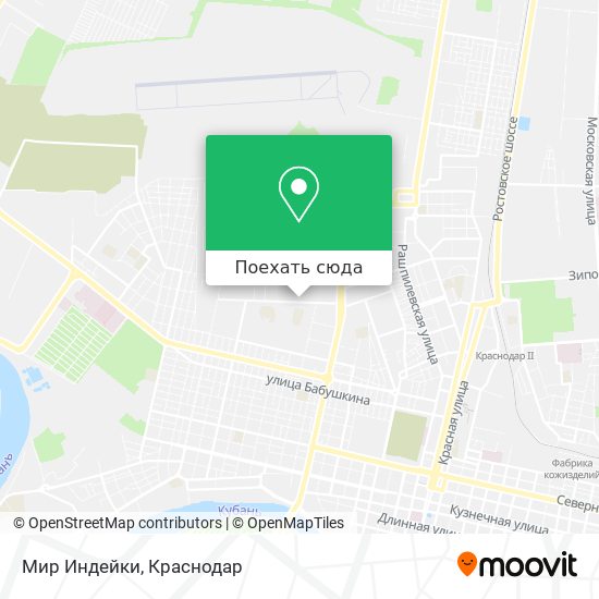 Карта Мир Индейки