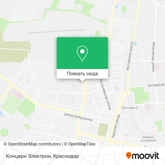 Карта Концерн Электрон