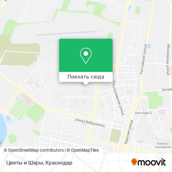 Карта Цветы и Шары