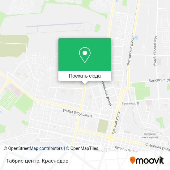 Карта Табрис-центр