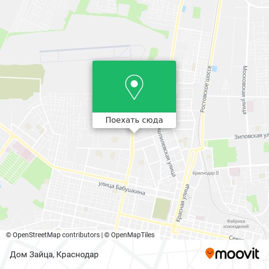 Карта Дом Зайца