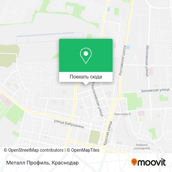 Карта Металл Профиль