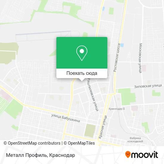 Карта Металл Профиль