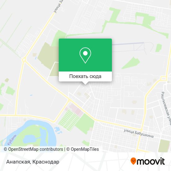 Карта Анапская