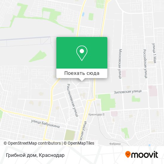 Карта Грибной дом