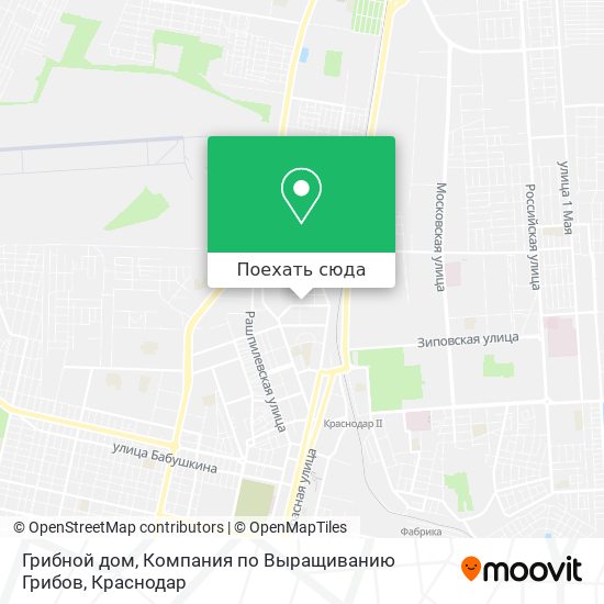 Карта Грибной дом, Компания по Выращиванию Грибов