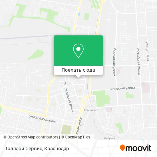 Карта Гэллэри Сервис