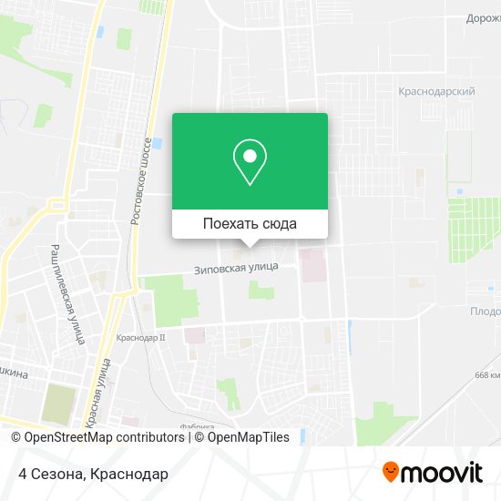 Карта 4 Сезона