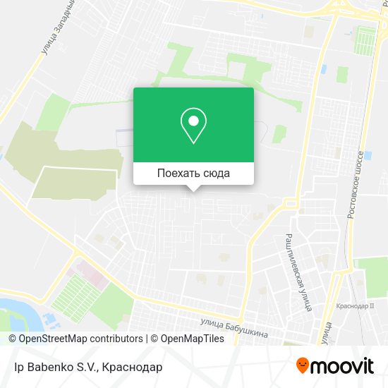 Карта Ip Babenko S.V.