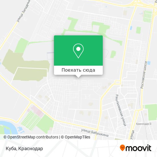 Карта Куба