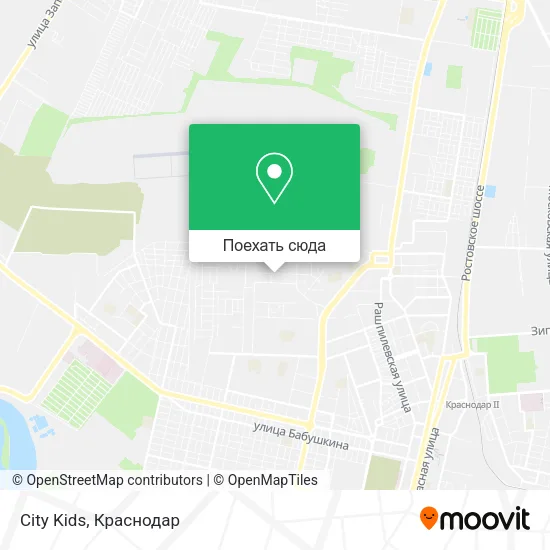 Карта City Kids