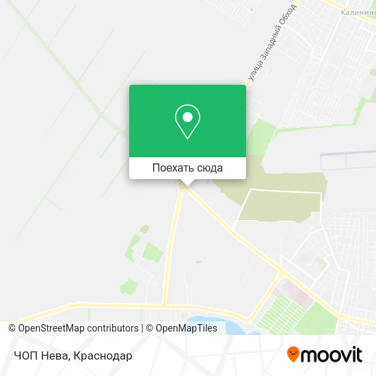 Карта ЧОП Нева