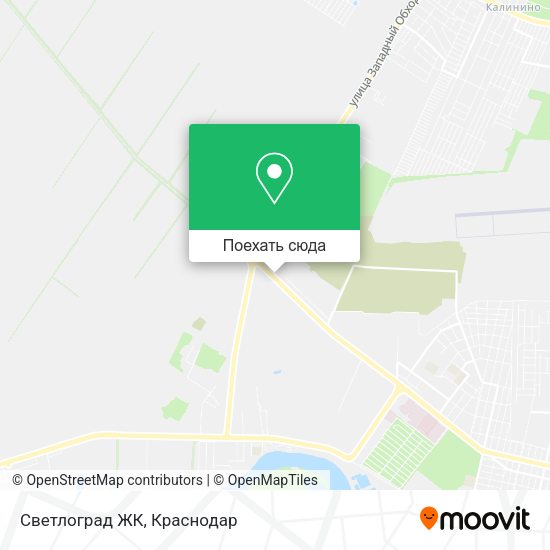 Карта Светлоград ЖК