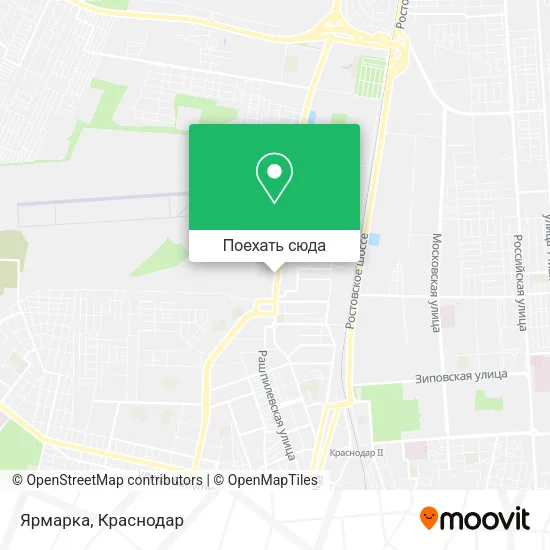 Карта Ярмарка
