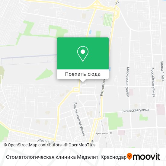 Карта Стоматологическая клиника Медэлит