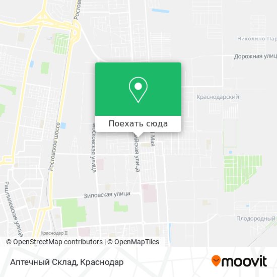 Карта Аптечный Склад