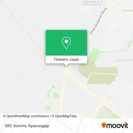 Карта 585 Золото
