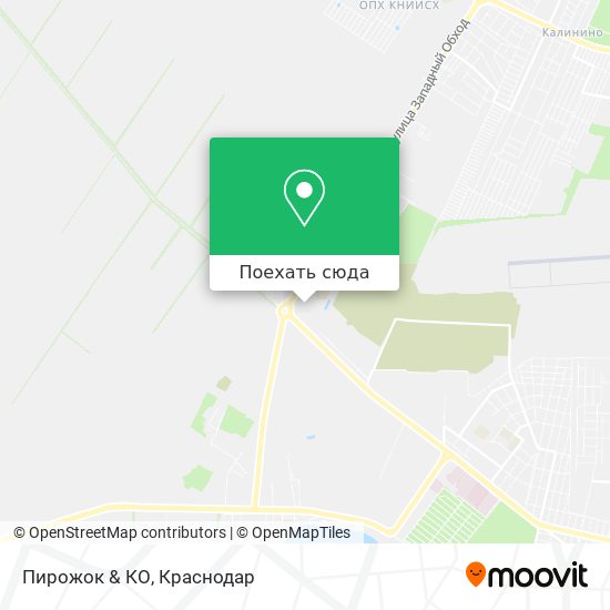 Карта Пирожок & КО