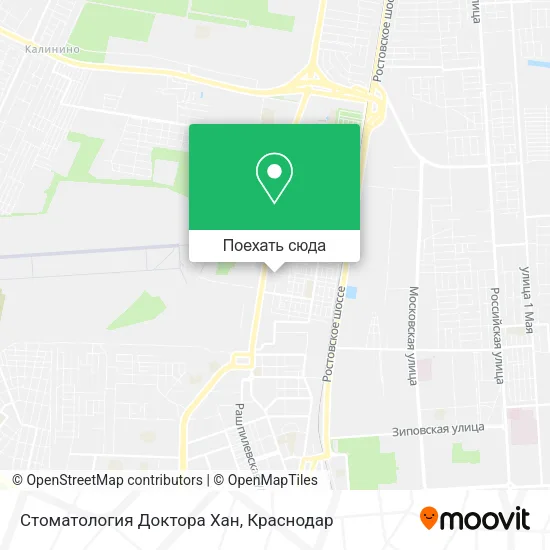 Карта Стоматология Доктора Хан