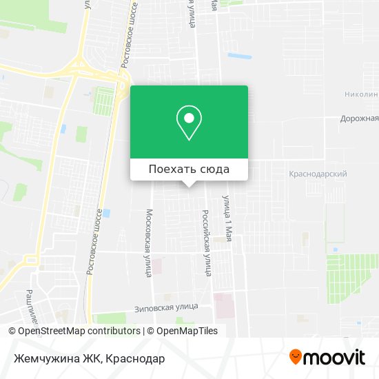 Карта Жемчужина ЖК