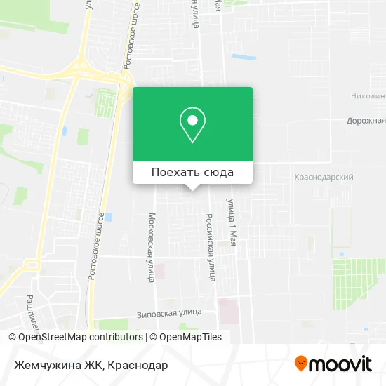 Карта Жемчужина ЖК