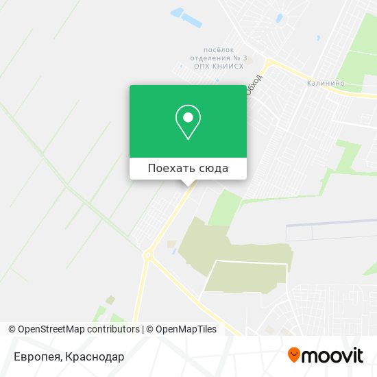 Карта Европея