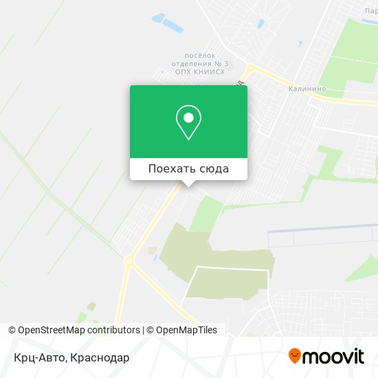 Карта Крц-Авто