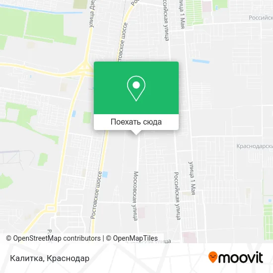 Карта Калитка