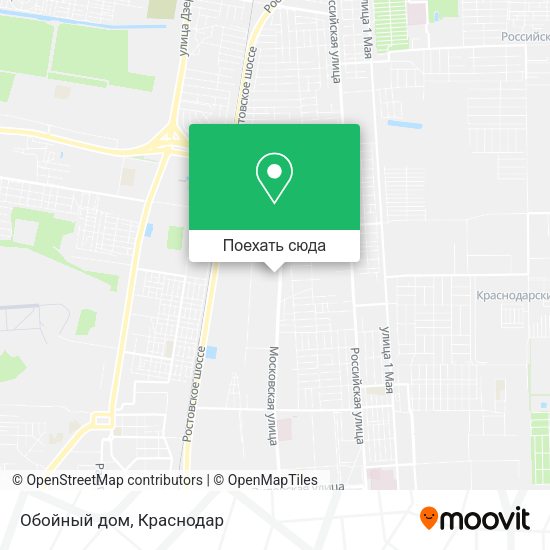 Карта Обойный дом