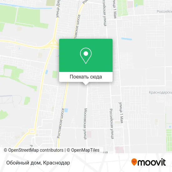 Карта Обойный дом