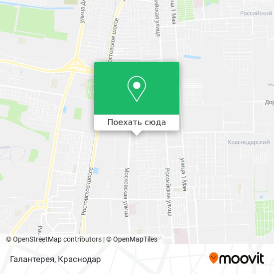 Карта Галантерея