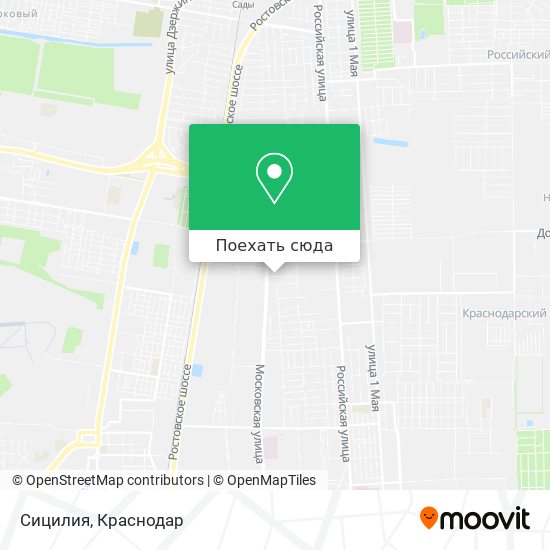 Карта Сицилия