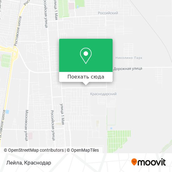 Карта Лейла