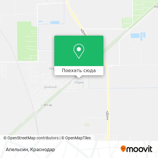 Карта Апельсин
