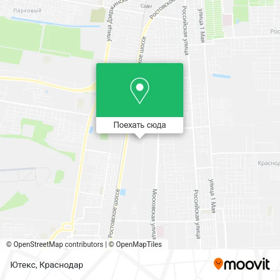 Карта Ютекс